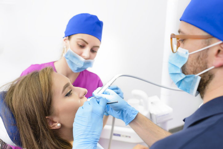 Women Getting a Root Canal